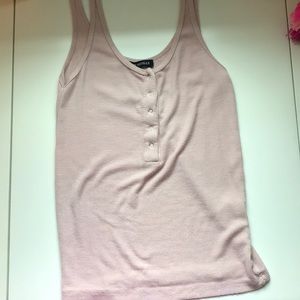 Brandy Melville pink tank top.
